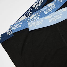 SNIPES 3 PACK - Contrast Tape  Briefs Boxershorts preto