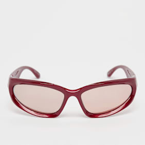 Karl Kani Retro Oval Shaped Sunglasses rouge