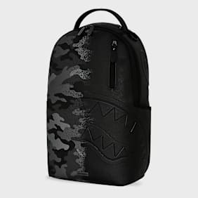 SPRAYGROUND Spray Split Night Camo DLXSV Backpack grijs
