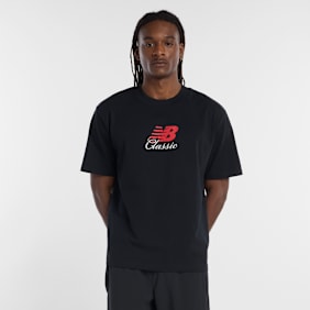 New Balance Hoops Classic Graphic T-Shirt negro