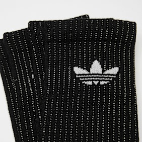 adidas Originals 2 PACK - adicolor Crew Socks Reflective schwarz