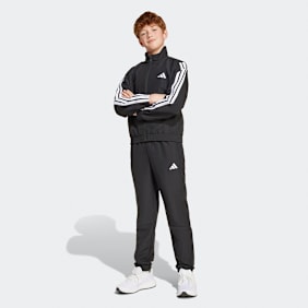 adidas Originals 3-Stripes Woven Kids Tracksuit preto