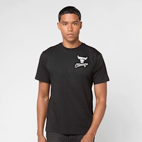 Mitchell & Ness NBA Chicago Bulls HWC Overlap Graphic Tee zwart