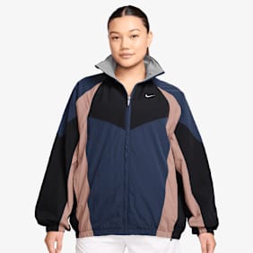 Nike Sportswear Street Oversized Track Jacket blau