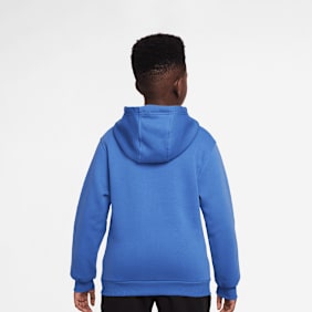 Nike   Sportswear Club Fleece Hoodie Low Brand Read blauw