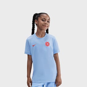 Nike   Erling Haaland Academy Dri-FIT Short-Sleeve Soccer Top niebieski