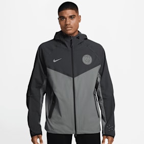 Nike   PSG Tech Woven Windrunner Full Zip Jacket gris