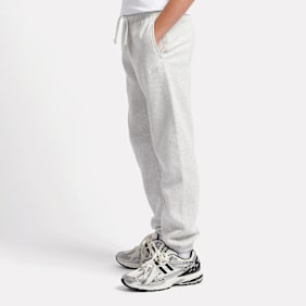 New Balance Boys Brush Back Small Logo Joggers grijs