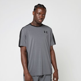 Under Armour HG Wordmark Shortsleeve grau