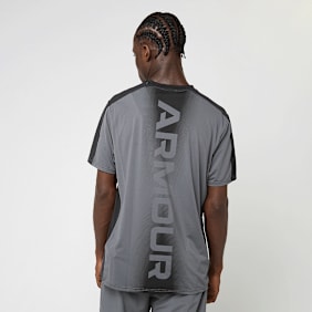 Under Armour HG Wordmark Shortsleeve gris