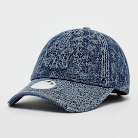 New Era Female 9TWENTY Stone Denim New York Yankees blau