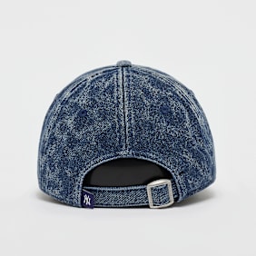 New Era Female 9TWENTY Stone Denim New York Yankees blau