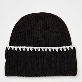 New Era Female Chunky Topstitch Beanie New York Yankees schwarz