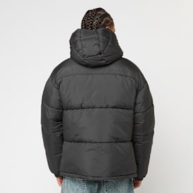 Urban Classics Shiny Puffer Jacket With Hood noir
