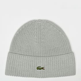 Lacoste Logo Beanie grigio