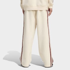 adidas Originals Graphic Fleece Pant Open Hem beige
