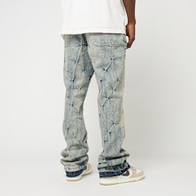 2Y STUDIOS Lorandor Flared Fit Jeans blauw