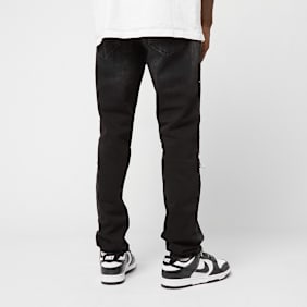2Y STUDIOS Victor Ripped Slim Fit Jeans negro