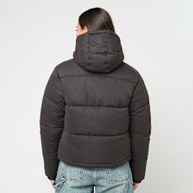 Urban Classics Ladies Peached Puffer Jacket With Hood schwarz
