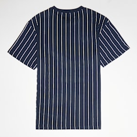 Karl Kani Small Signature Essential Pinstripe Tee Junior niebieski
