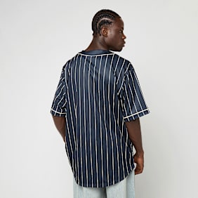 Karl Kani Kani Pinstripe Baseball Jersey Blau