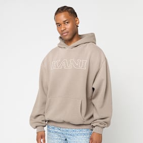 Karl Kani Retro Washed Oversized Hoodie beige