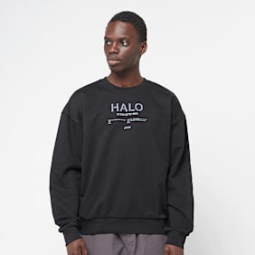 HALO Graphic Boxy Crew noir