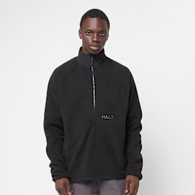 HALO Windproof Teddyfleece Pullover czarny