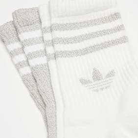 adidas Originals Glitter Crew Socks (2 Pack) srebrna