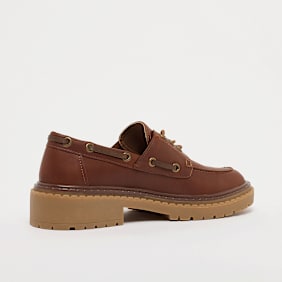 Decibel Lumya Boat Shoe castanho