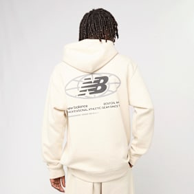 New Balance Globe Graphic Hoodie beige