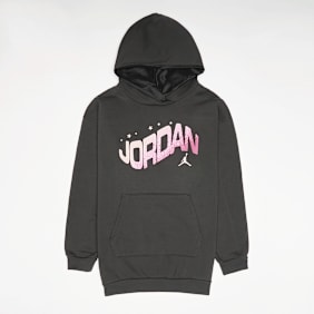 Jordan JDG Jumpman Club Oversize Satin Pullover grijs