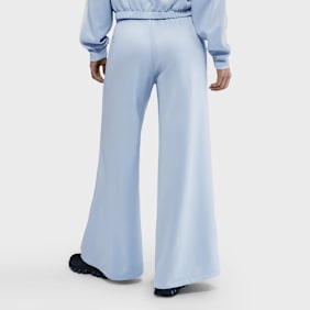 Nike   Sportswear Mid-Rise Wide-Leg Track Pants blu