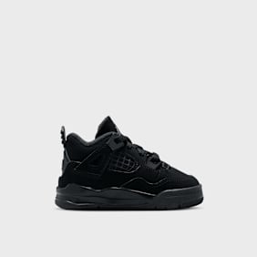 Jordan Air Jordan 4 Retro "Black Cat" Crianças Pequena preto