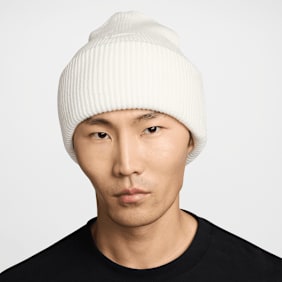 Nike   Peak Beanie weiß