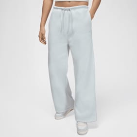 Jordan Brooklyn Fleece Open-Hem Pants niebieski
