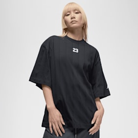 Jordan Brooklyn Longsleeve Loose Top negro