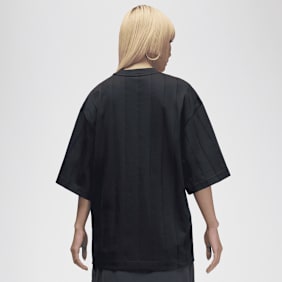 Jordan Brooklyn Longsleeve Loose Top preto