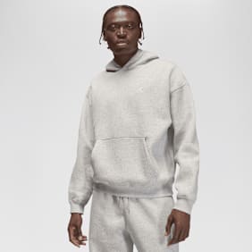 Jordan Brooklyn Fleece Oversized Hoodie Grau
