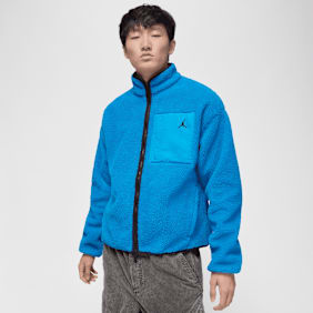 Jordan Flight Mountainside Sherpa Jacket blauw
