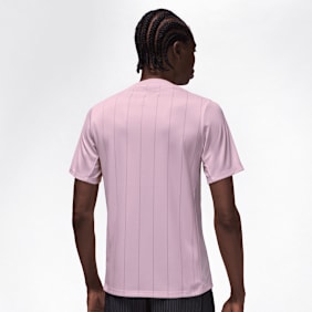 Jordan Paris Saint-Germain Academy Pro Fourth Dri-FIT Soccer Pre-Match Top rosa