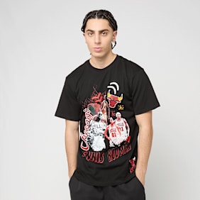 Mitchell & Ness Classic Sport Player Tee Chicago Bulls noir