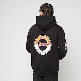 Mitchell & Ness NBA Black Out Collection Hoodie Los Angeles Lakers noir
