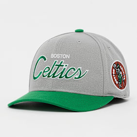 Mitchell & Ness Team Script 2.0 Pro Snapback HWC NBA Boston Celtics grau