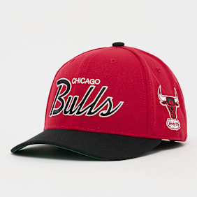 Mitchell & Ness Team Script 2.0 Pro Snapback HWC NBA Chicago Bulls rosso