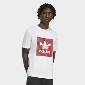 adidas Originals Camo Cube Tee weiß