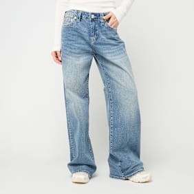 True Religion Bobbi Baggy Jean niebieski