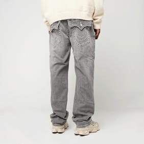 True Religion Ricky Straight Jeans grijs