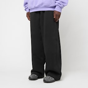 Urban Classics Fluffy Wide Leg Trackpants czarny