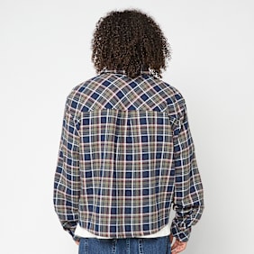 Karl Kani Small Signature Cropped Check Shirt multicolor